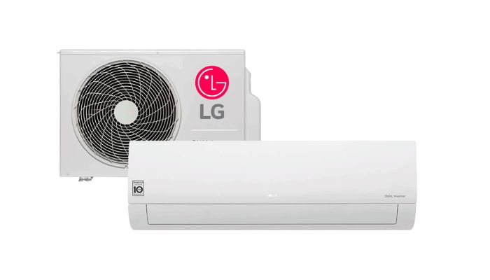 Ar-condicionado LG com condensador