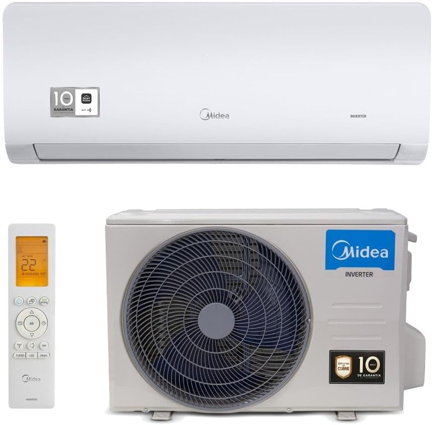 Hi Wall Midea Connect Inverter 12.000 Btus