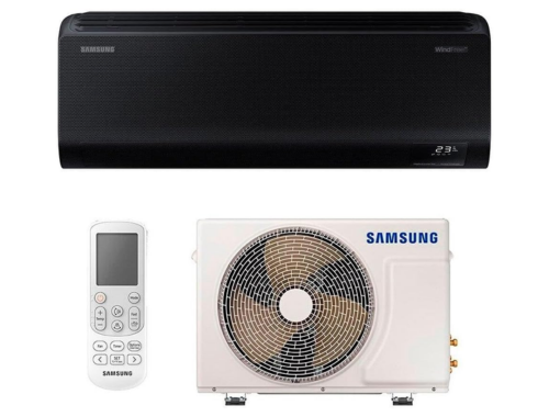 Split samsung preta com capacidade de 12000 btus