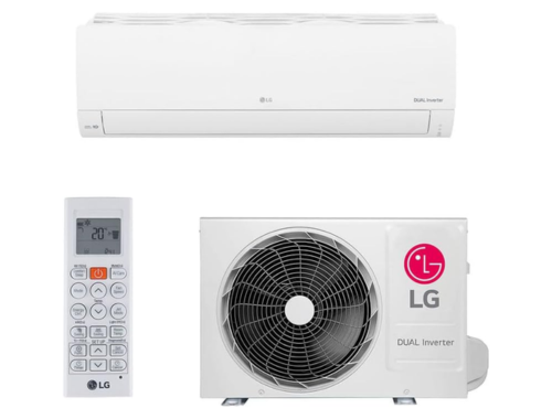 Ar Condicionado Split Hi Wall Inverter LG Dual Compact R-32 12000 BTU/h Frio S3NQ12JAQAL.EB2GAMZ - 220 Volts