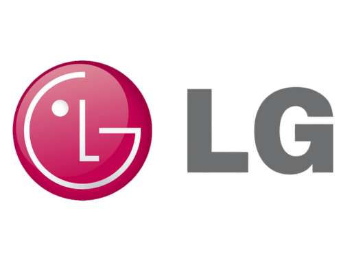 Logo da LG com fundo branco