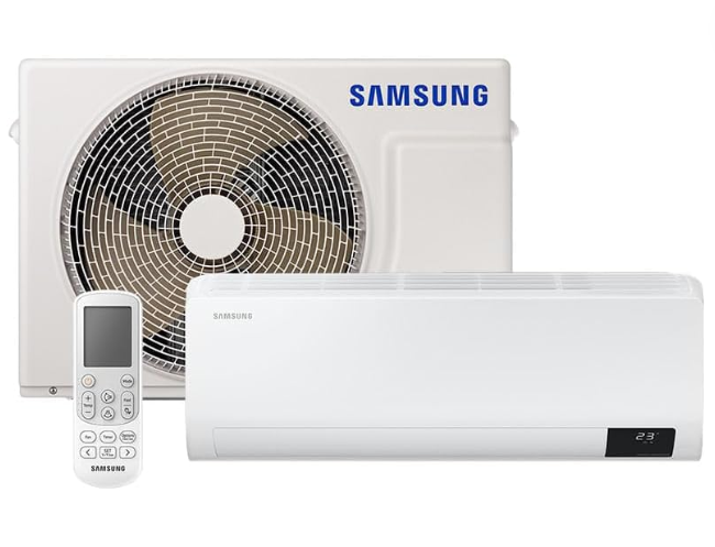 Ar-condicionado Split Samsung Digital Inverter Ultra 12.000 BTUs Frio Branco (220V) Branco